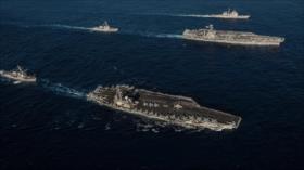 EEUU reta a China y posiciona 2 portaviones en mar de Filipinas
