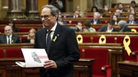 Presidente catalán Torra critica ‘devastada’ Justicia de España