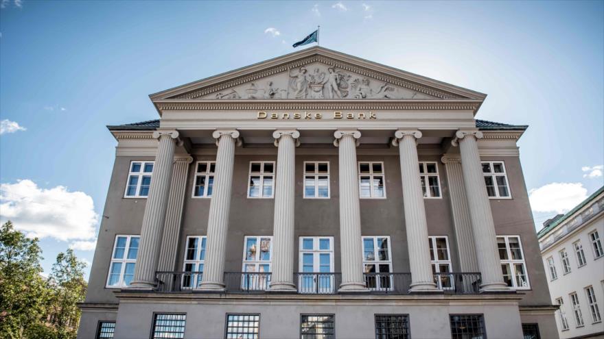 Edificio del Danske Bank en Copenhague, capital de Dinamarca, 25 de septiembre de 2018. (Foto: AFP)