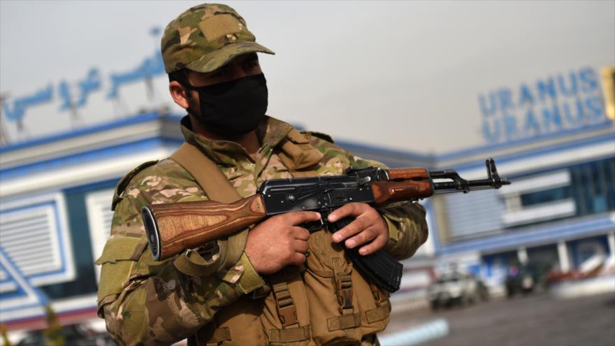 Un soldado del Ejército de Tierra de Afganistán, 21 de noviembre de 2018. (Foto: AFP)