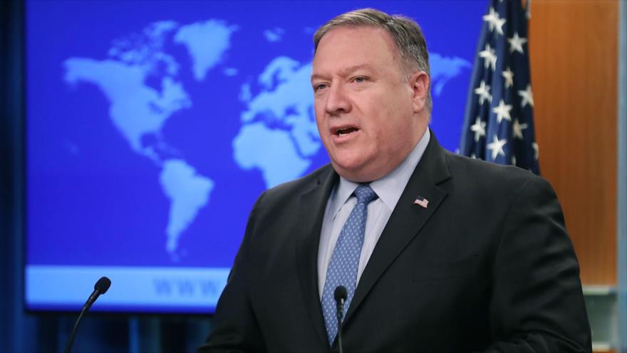 El secretario de Estado de EE.UU., Mike Pompeo, habla ante los medios de comunicación en Washington, 20 de noviembre de 2018, (Foto:AFP).