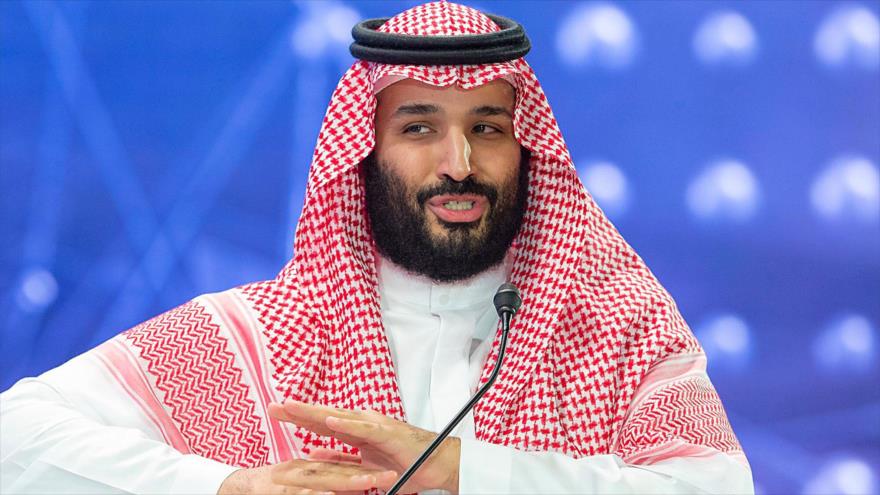 Muhamad bin Salman Al Saud, el príncipe heredero saudí, en una conferencia en Riad, la capital saudí, 24 de octubre de 2018. (Foto: AFP)