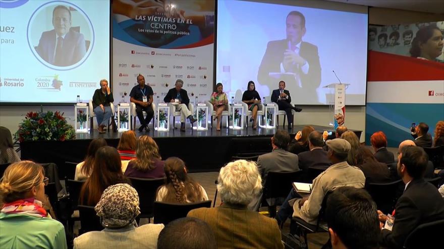 Realizan balance de las víctimas del conflicto en Colombia