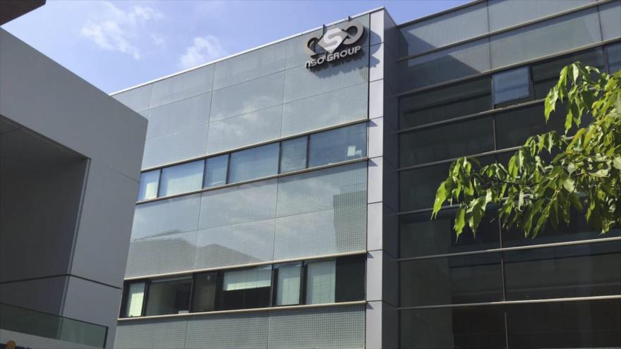 La sede de la compañía israelí NSO Group Technologies en los territorios ocupados palestinos.