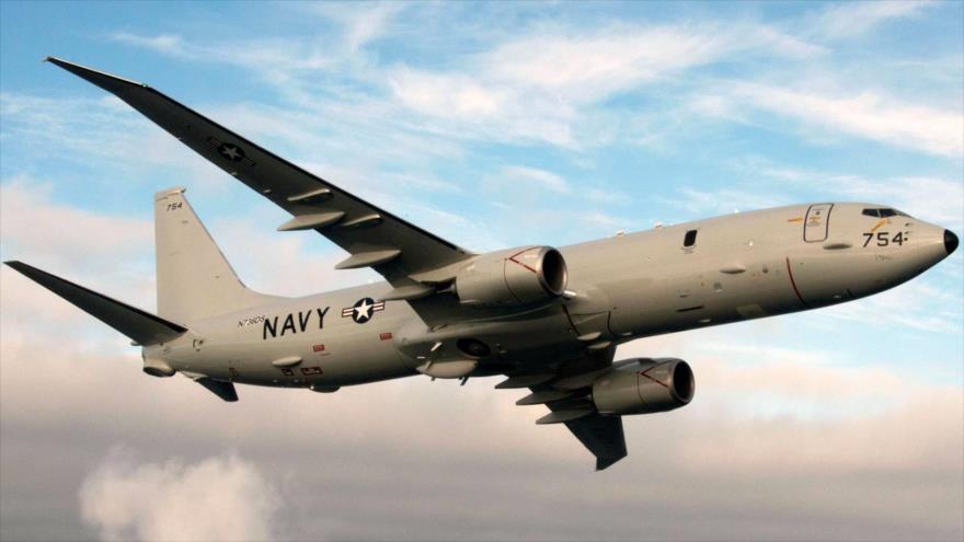 Avión de espionaje P-8 Poseidon de la Armada de EE.UU.