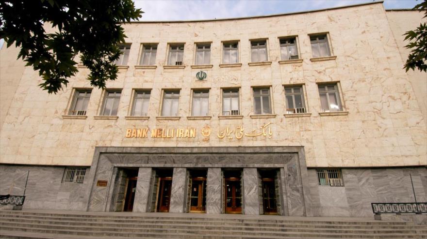 Sucursal central del Banco Melli de Irán, Teherán (capital persa).