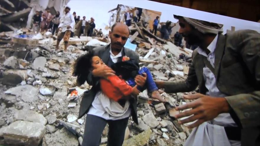 Palestinos protestan en Francia contra injerencia saudí en Yemen
