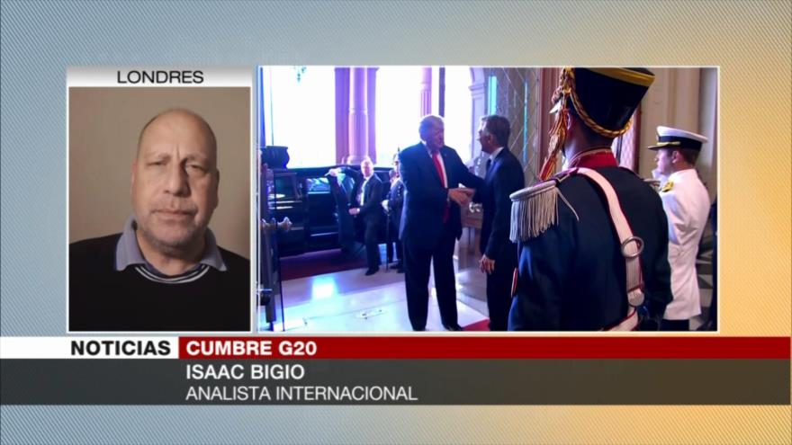 Bigio: De la cumbre del G20 no saldrán resultados positivos 