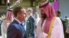 “Soy un hombre de palabra”, Macron advierte a Bin Salman