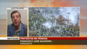 Saavedra: La situación en Francia podría propagarse a toda Europa