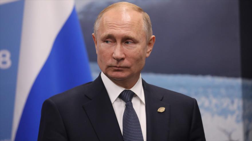 El presidente de Rusia, Vladimir Putin, durante una reunión al margen de la cumbre del G20 en Argentina, 30 de noviembre de 2018. (Foto: AFP)