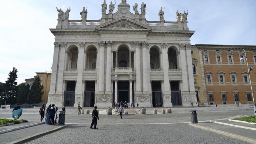 La catedral de San Juan de Letrán en Roma.