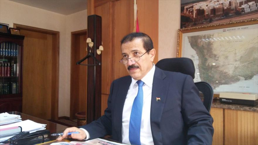 El ministro de Asuntos Exteriores del Gobierno de Salvación Nacional de Yemen, Hesham Sharaf.