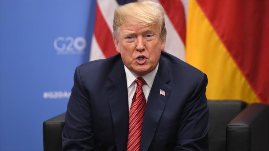El presidente de EE.UU., Donald Trump, en Buenos Aires, la capital argentina, 1 de diciembre de 2018. (Foto: AFP)