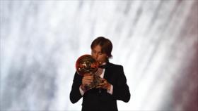El futbolista croata Luka Modric se alza con el Balón de Oro 2018