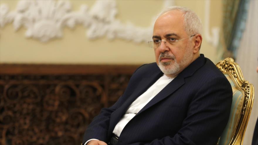El canciller iraní, Mohamad Yavad Zarif, en una reunión en Teherán, 8 de agosto de 2018. (Foto: AFP)