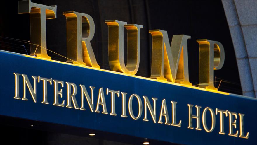 El Hotel Trump International en Washington, la capital de EE.UU., 23 de marzo de 2017. (Foto: AFP)