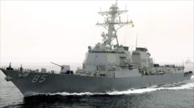 Buques y cazas rusos desafían a destructor de EEUU en mar de Japón