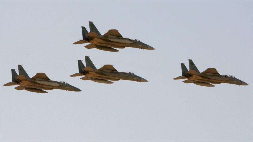 Cazas saudíes realizan ataques en Yemen en pleno diálogos de paz