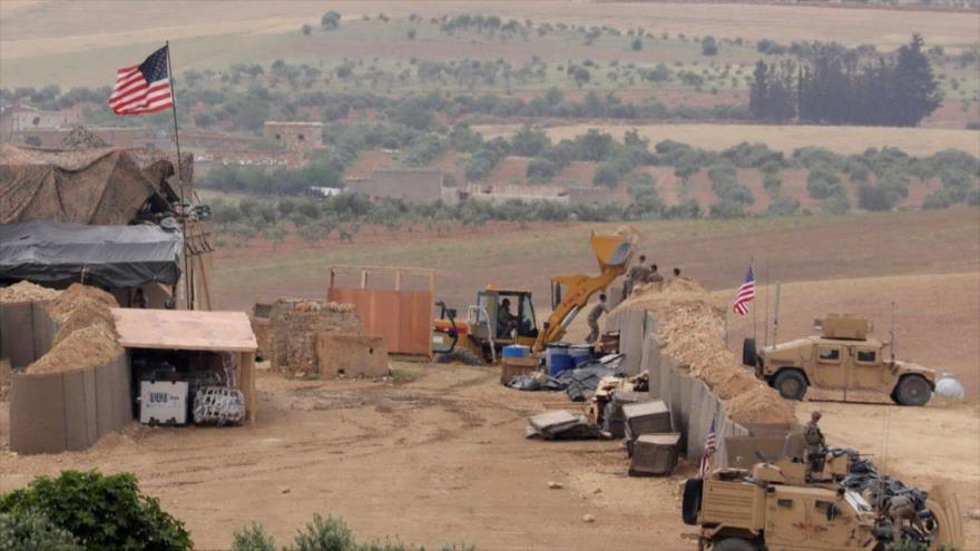 Una base estadounidenses ubicada cerca de la ciudad de Manbij, en el norte de Siria, 8 de mayo de 2018. (Foto: Reuters)