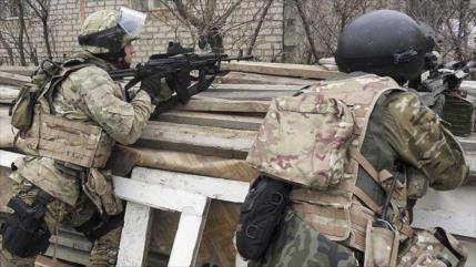 Fuerzas rusas abaten a 65 terroristas en su territorio en 2018