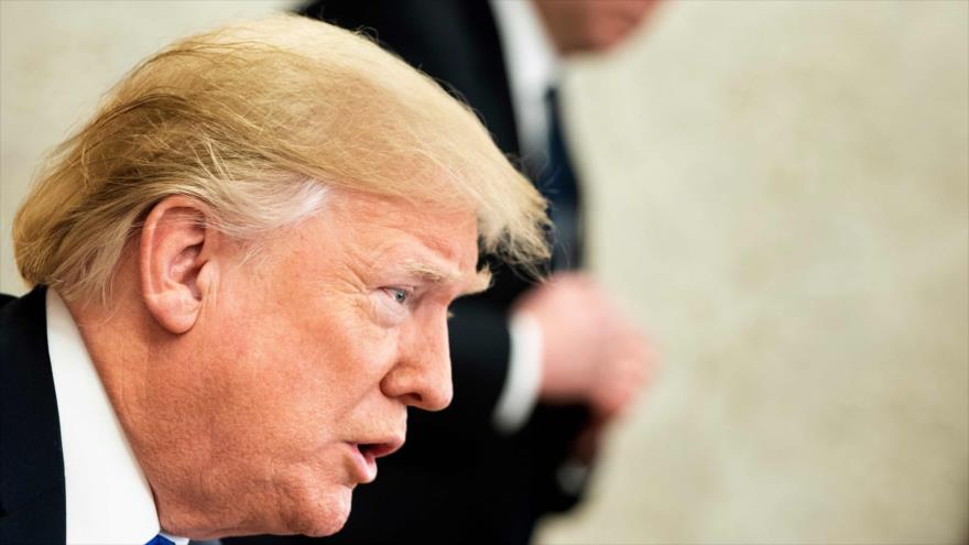El presidente de EE.UU., Donald Trump, hace declaraciones a la prensa en la Casa Blanca, Washington D.C., 11 diciembre 2018. (Foto: AFP)