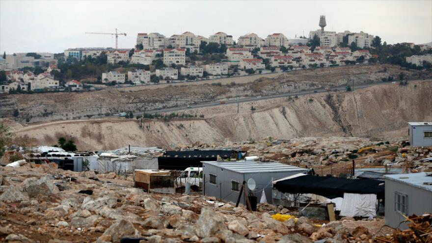 El asentamiento israelí de Maale Adumim en la Cisjordania ocupada, 23 de noviembre de 2017. (Foto: AFP)