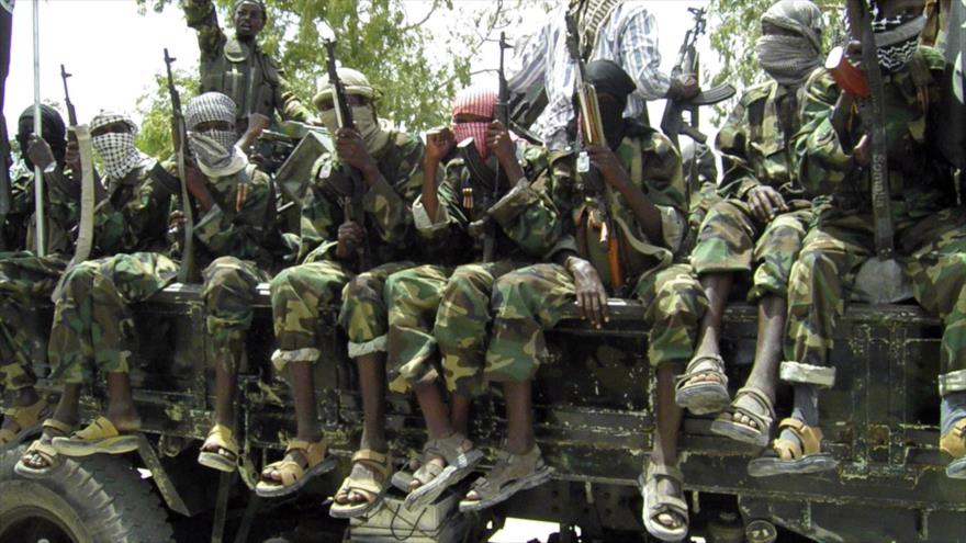 Elementos del grupo terrorista Boko Haram.