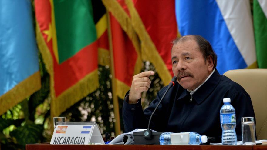 Ortega denuncia en cumbre de la ALBA “crímenes de guerra” de EEUU