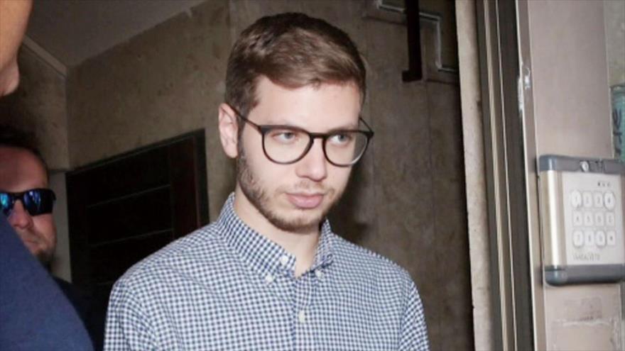 Yair Netanyahu, hijo del primer ministro israelí, Benjamín Netanyahu, en Tel Aviv, 26 de noviembre de 2017.