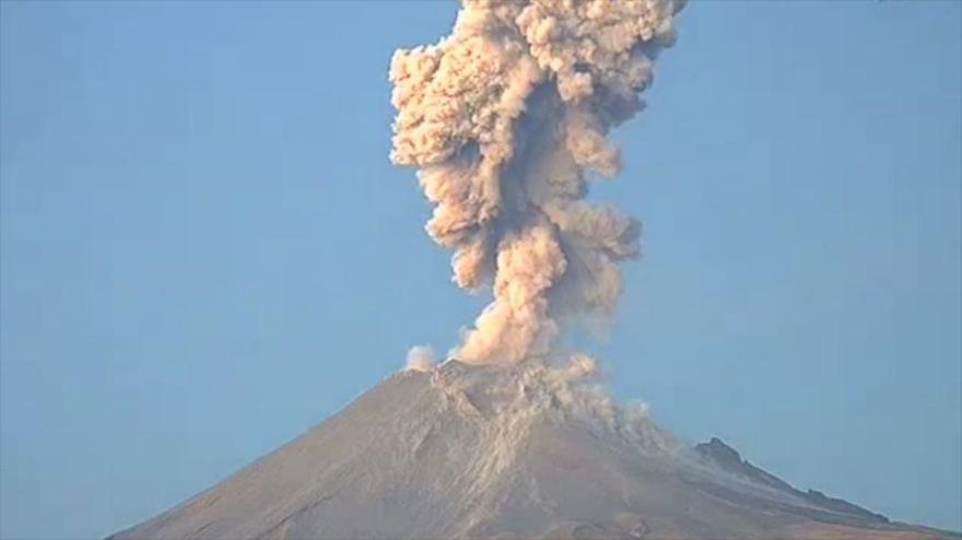 Alerta en México tras la erupción del volcán Popocatépetl | HISPANTV