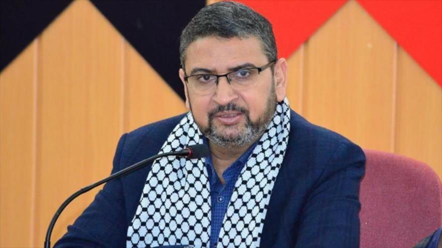 Sami Abu Zuhri, miembro de alto rango del Movimiento de Resistencia Islámica de Palestina (HAMAS).