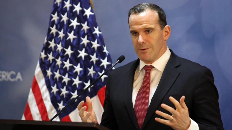 Brett McGurk, enviado especial de EE.UU. para la llamada coalición anti-EIIL, habla en una rueda de prensa, 6 de noviembre de 2016. (Foto: AFP)