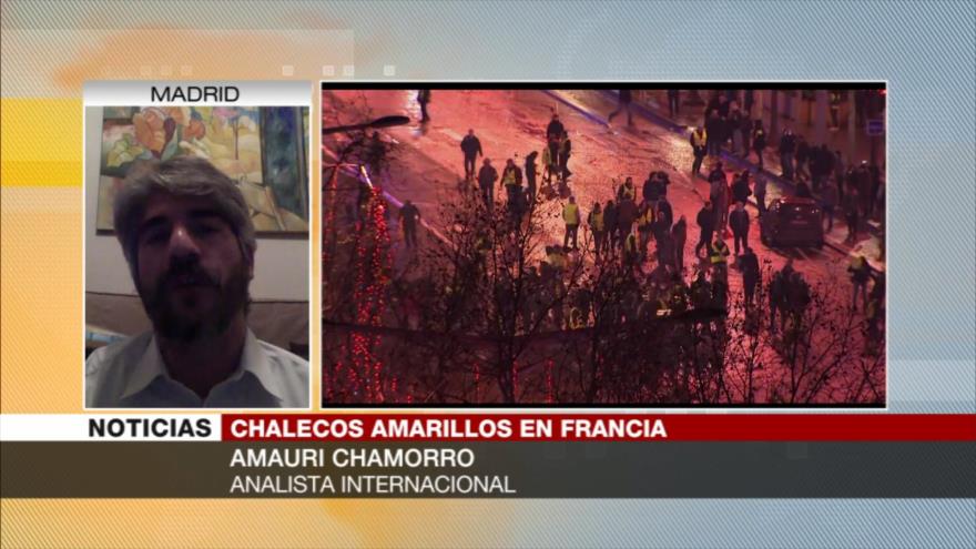 Chamorro: Franceses protestan por “mínimos beneficios sociales”