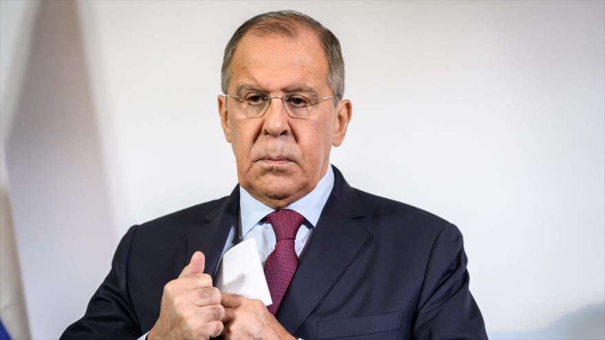 El canciller ruso, Serguéi Lavrov, en una conferencia sobre Afganistán en Ginebra, 28 de noviembre de 2018. (Foto: AFP)