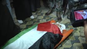 Funeral del mártir Karam Fayyad en la Franja de Gaza