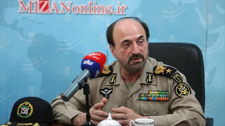 El jefe adjunto del Centro de Estudios Estratégicos del Ejército iraní, el general de brigada Mohamad Hasan Nami.