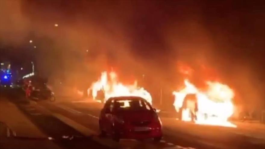 París sufre incendio en medio de protestas de “chalecos amarillos”