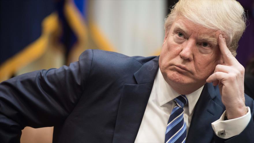 El presidente de EE.UU., Donald Trump, en una reunión en la Casa Blanca, 29 de diciembre de 2018. (Foto: AFP)