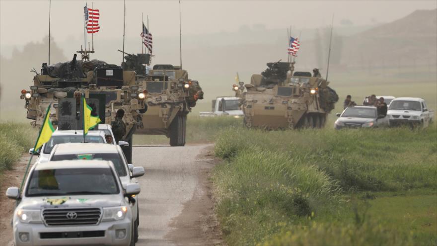 Vídeo: EEUU envía 200 camiones cargados con armas a Manbij