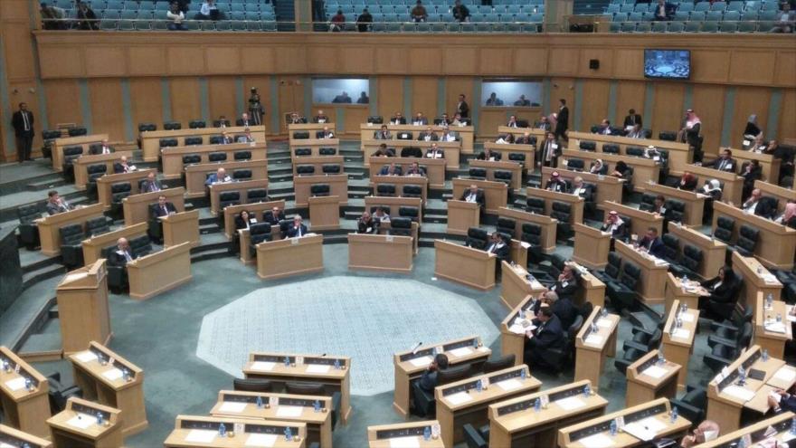 El Parlamento de Jordania en Amán, la capital.