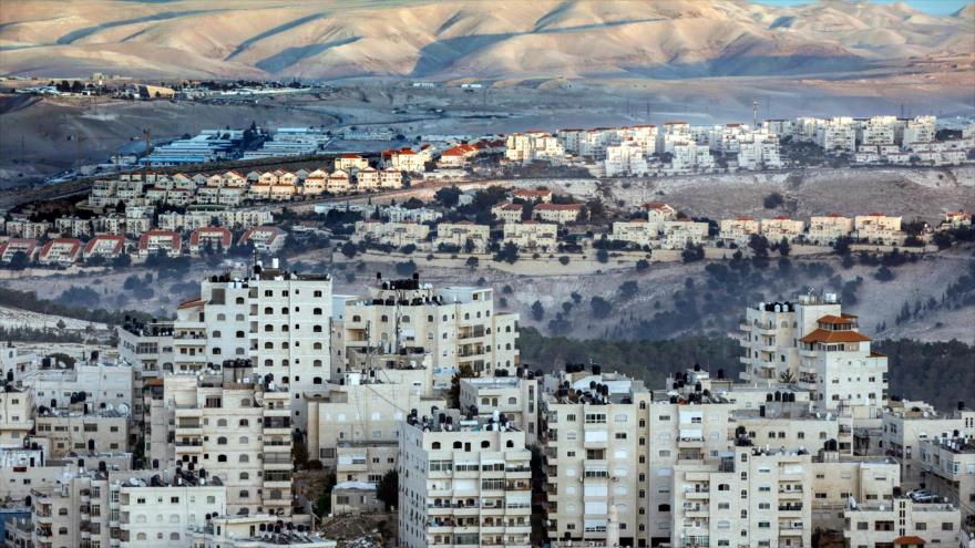 Una visión general del asentamiento israelí Maale Adumim, en ocupada Cisjordania, 17 de noviembre de 2018. (Foto: AFP)
