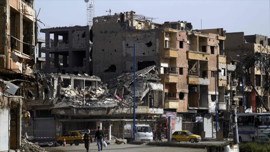 “EEUU se retira de Siria para eludir gastos de la reconstrucción” | HISPANTV