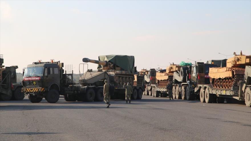 Vídeo: Turquía envía más tropas y armas a la frontera con Siria | HISPANTV