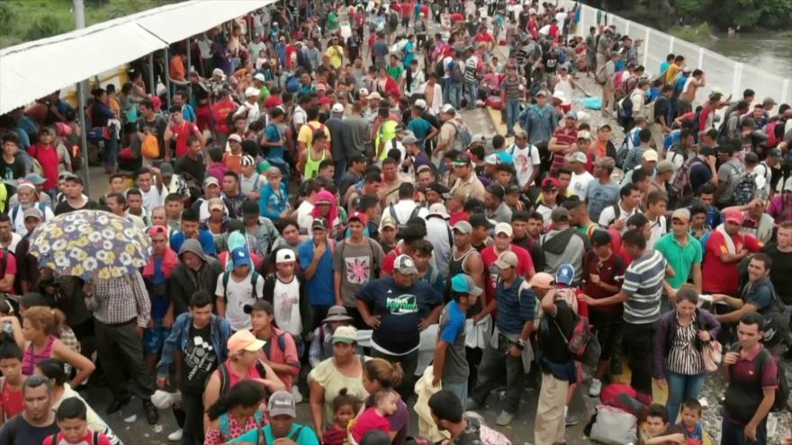 Esperan nueva caravana de migrantes en Chiapas (México)