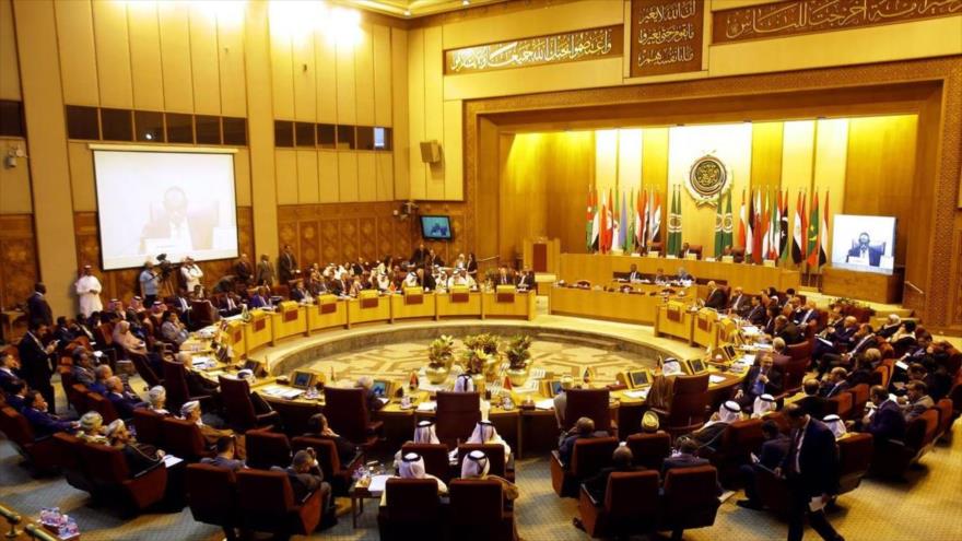 Una reunión anual de los cancilleres de los países árabes miembros de la Liga Árabe, en el Cairo, capital egipcio, 11 de septiembre de 2018.