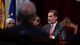 El rey de España pide respetar las resoluciones del Poder Judicial