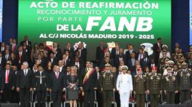 Fuerzas Armadas juran lealtad ‘absoluta’ a Maduro en nuevo mandato