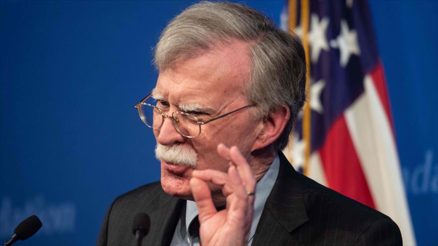 El consejero de Seguridad Nacional de la Casa Blanca, John Bolton, 13 de diciembre de 2018. (Fuente: AFP).