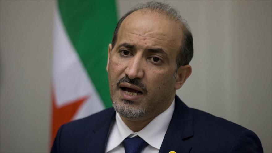 Ahmad al-Yarba, líder de “Movimiento de Mañana”, de la oposición siria. 